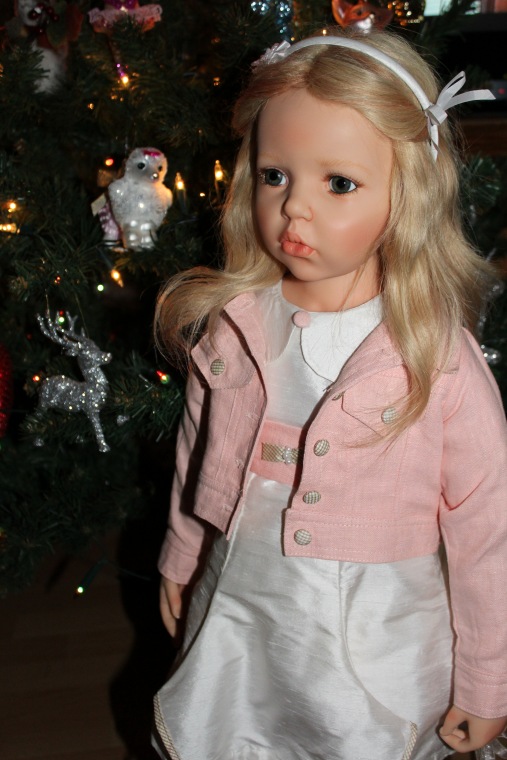 Новогодняя елка с моими куклами от Hildegard Gunzel