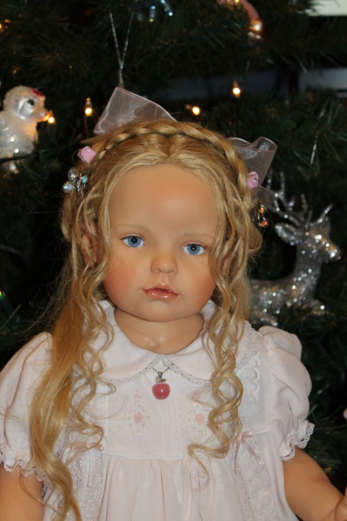 Новогодняя елка с моими куклами от Hildegard Gunzel