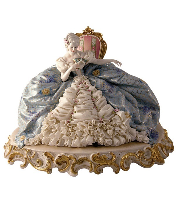 Дрезденские «кружевницы»: В чём секрет фарфоровых статуэток, которые словно одеты в изящные наряды