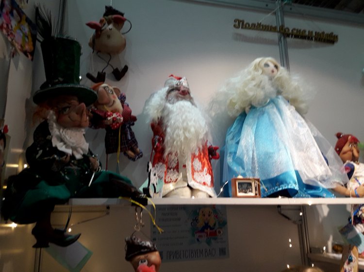 Искусство Куклы. Гостиный двор 2018. Выставку моими глазами - часть 2