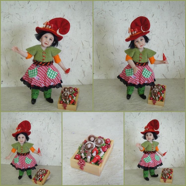 Sweet Pea Sculpts - Original Artist Miniature Dolls and Figurines made from Polymer Clay - часть 2