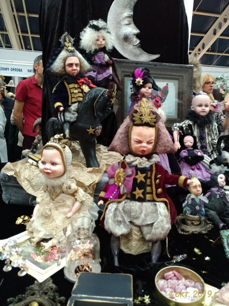 XV Международный Салон Авторских кукол на Тишинке моими глазами. Часть I