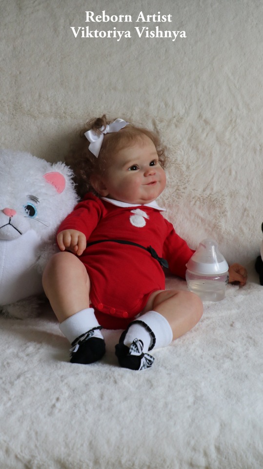 Моя Мэдди... Куколка реборн Виктории Вишни