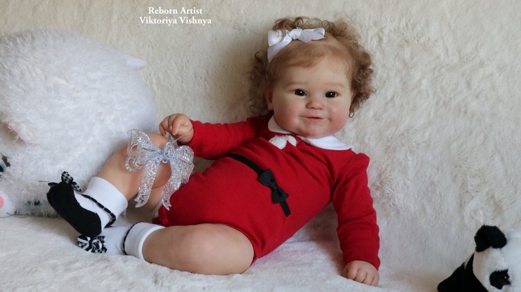 Моя Мэдди... Куколка реборн Виктории Вишни