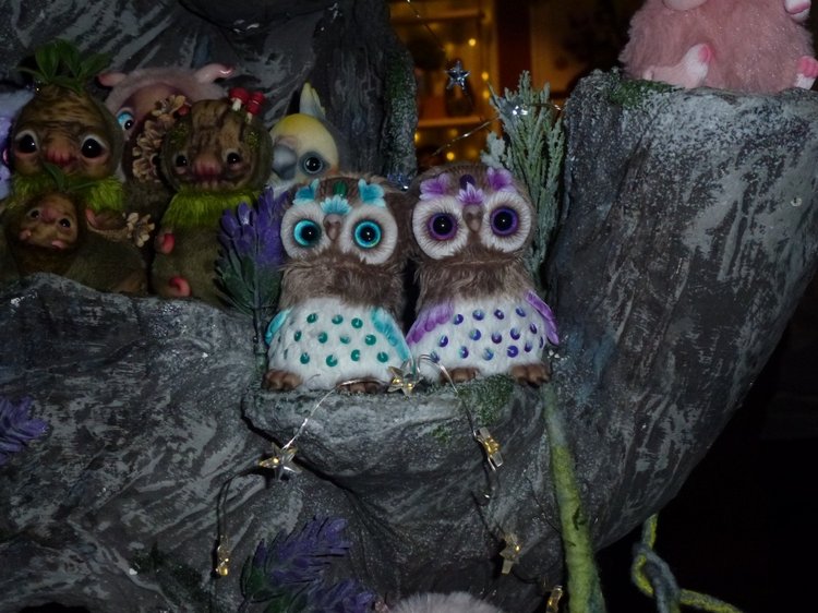 X Юбилейная выставка - Искусство Куклы (Гостиный Двор - 2019) - ЁЖИКИ и СОВУШКИ