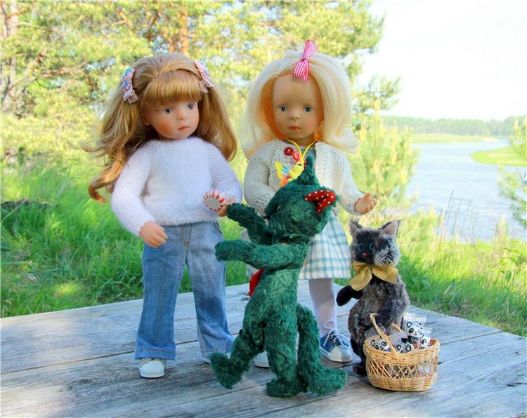 Авторские игрушки Юлии Красногорской