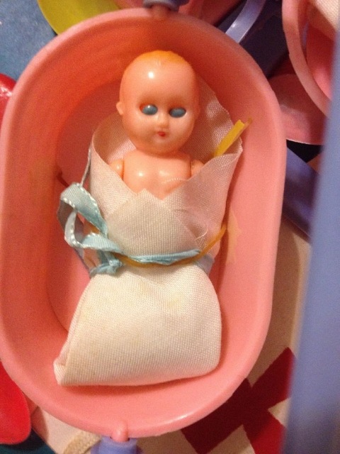 Моя коллекция. Набор «Ясли» 1940-х 50-х годов. США (фото 8)