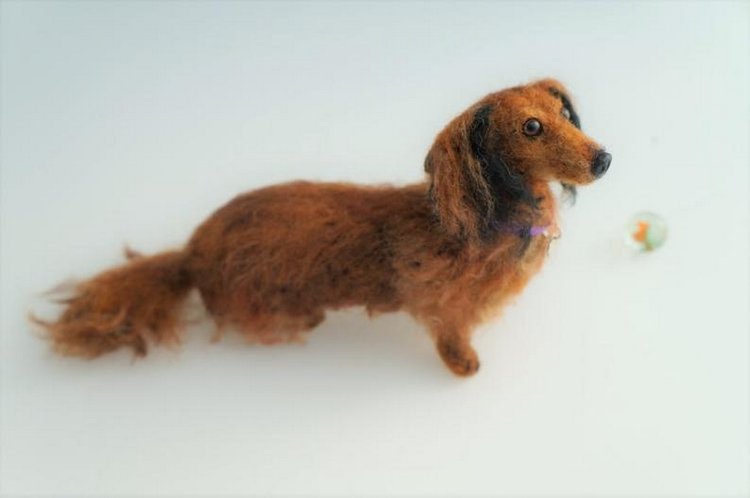 JanetsNeedleFelting - Авторские войлочные скульптуры домашних животных