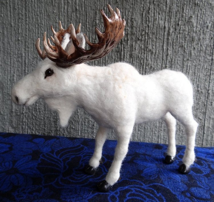 FineFeltedCritters - Авторские войлочные скульптуры by Carol Rossi - ч.2