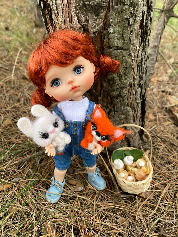 Как Варя ходила за грибами. Fabbi Chibbi Meadow dolls | Бэйбики Как Варя ходила за грибами. Fabbi Chibbi Meadow dolls