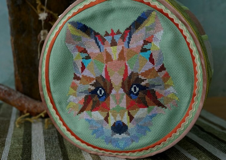 Оттенки осени. Вышивка — Вышивка крестиком (фото 5)