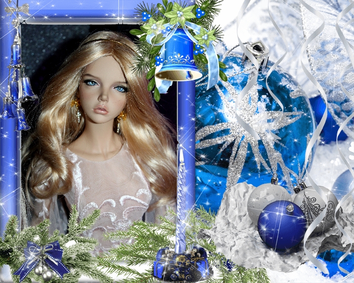 Изабель и Бианка готовятся к встрече Нового года