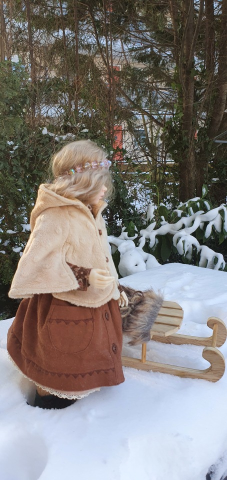 Розочка на снегу — Куклы Dollshe Craft (Доллше): BJD (БЖД) (фото 2)