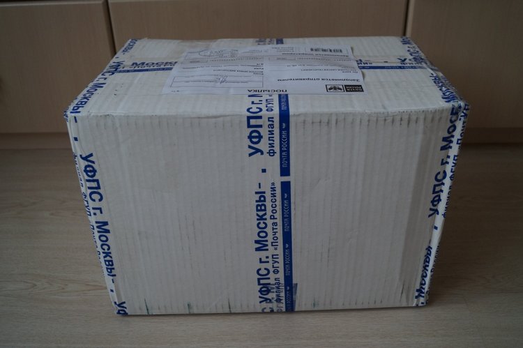 А сегодня ещё одна посылочка приехала