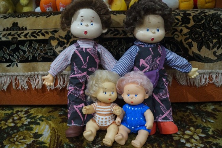 Свердловская фабрика игрушек. Все куклы и игрушки которые живут в моём музее