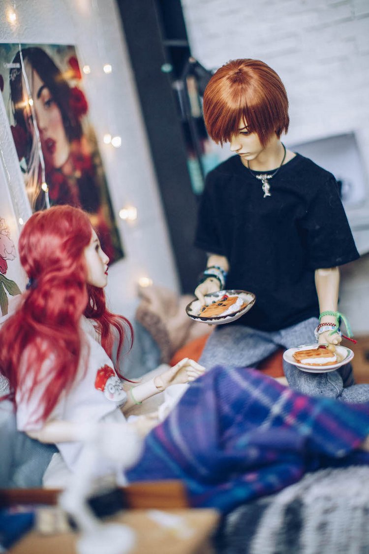 Побочная реакция — Фотоистории с куклами BJD (БЖД): сериалы