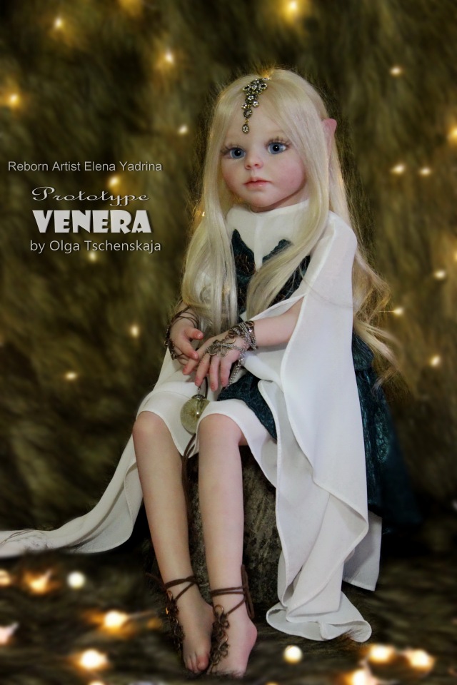 Эльфиечка Венера. Прототип, моя версия. Куклы реборн Елены Ядриной