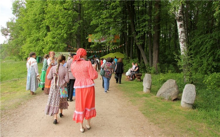 "Троицкие гуляния" в Василёво, 2017 год. Архитектурно-этнографический музей под открытым небом "Василёво"