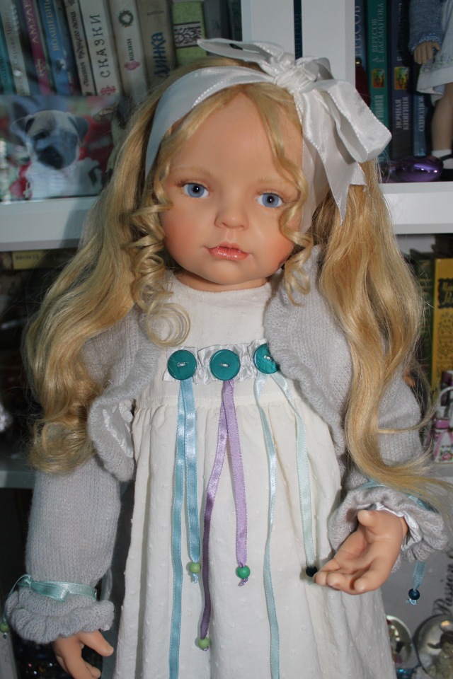 Две Фины, две сестрички — Куклы Hildegard Gunzel (Гюнцель) из винила: Gotz