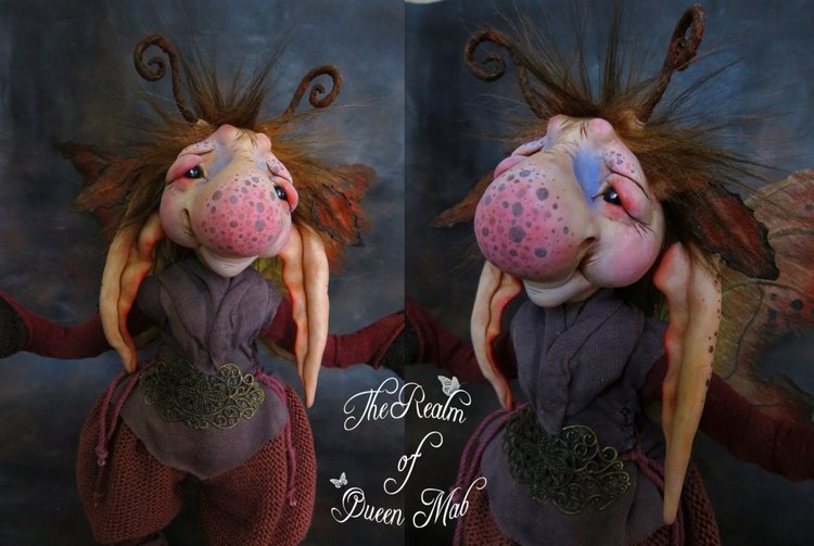 The Realm of Queen Mab - Fantasy & Ooak Art - Авторские фантазийные скульптуры by Silver Berry