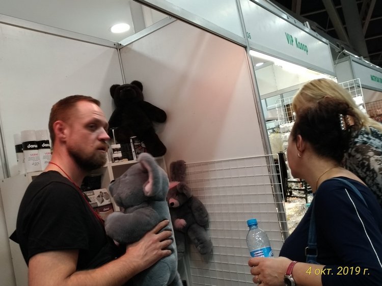 XV Международный Салон Авторских кукол на Тишинке моими глазами. Часть II