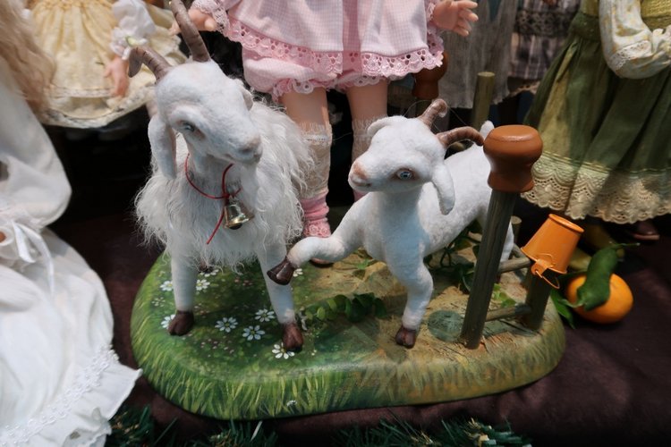 Выставка в Гостином дворе декабрь 2019. Искусство куклы X