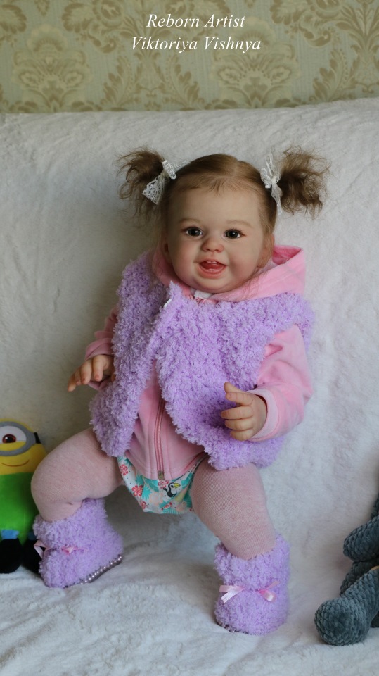 Малышка Хулиганка... куколка реборн Виктории Вишни