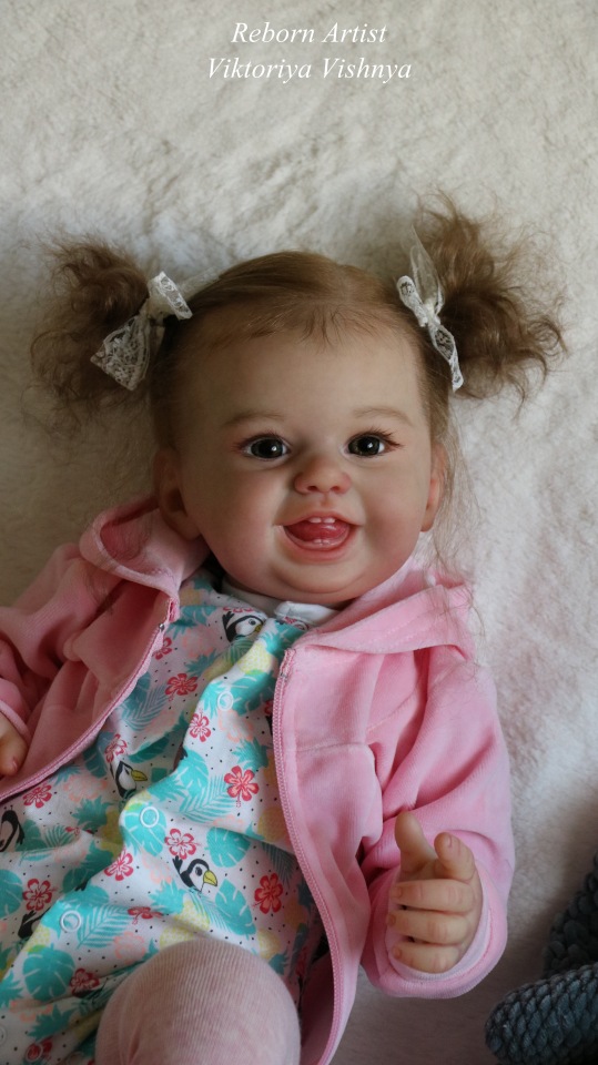 Малышка Хулиганка... куколка реборн Виктории Вишни