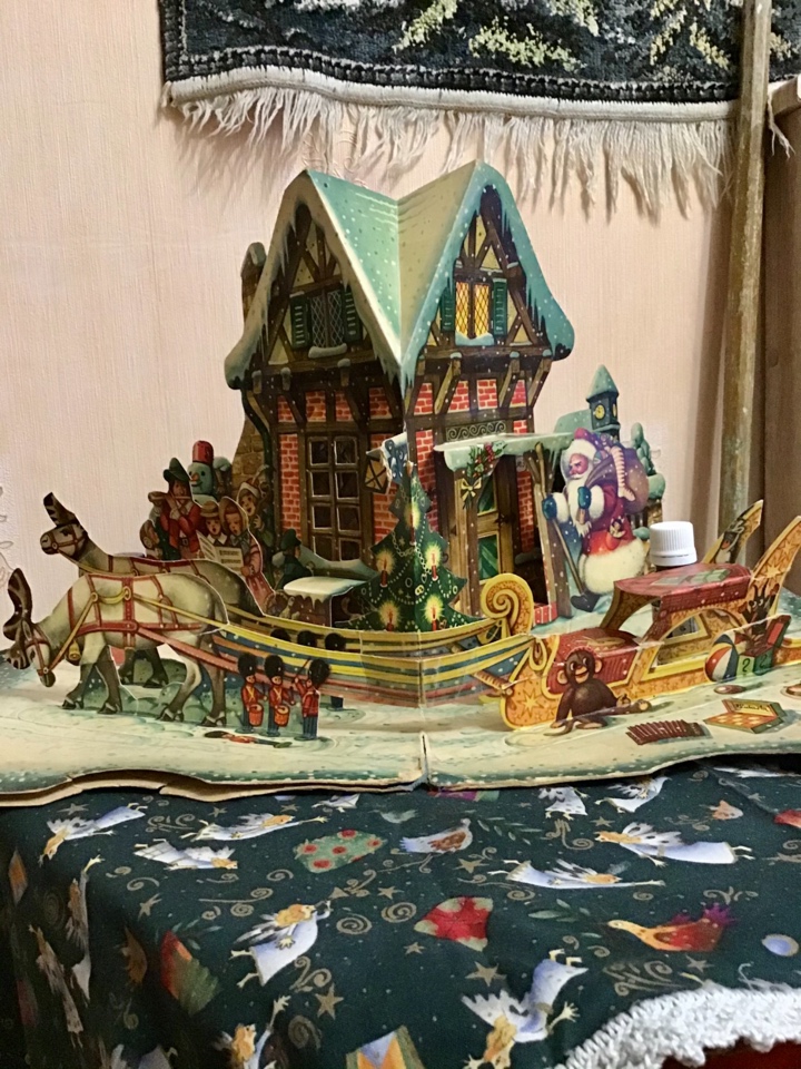 Винтажные новогодние картонажные изделия: у кого была такая игрушка (фото 7)