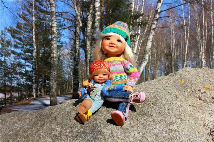 Весна в "Саду Камней" | Бэйбики Весна в "Саду Камней" — Куклы Meadow dolls (Медовушки): BJD (БЖД)