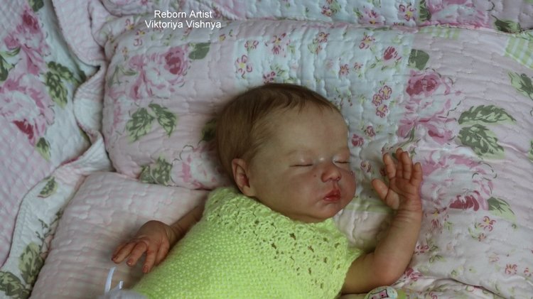 Далила... малышка реборн Виктории Вишни | Бэйбики Далила... малышка реборн Виктории Вишни