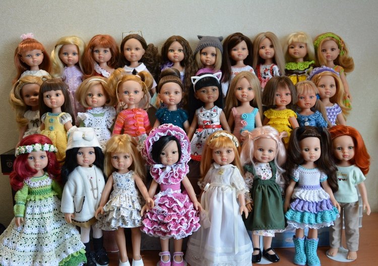 Испанские куклы (Общее фото коллекции на 10,08)