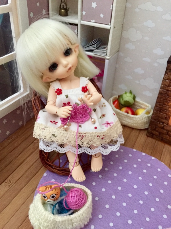 Волшебный уголок для феи — Румбоксы и кукольные интерьеры: фото (фото 9)