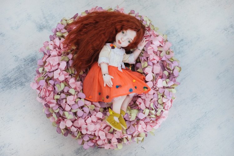 Марта и Амели - мои новые фарфоровые куклы