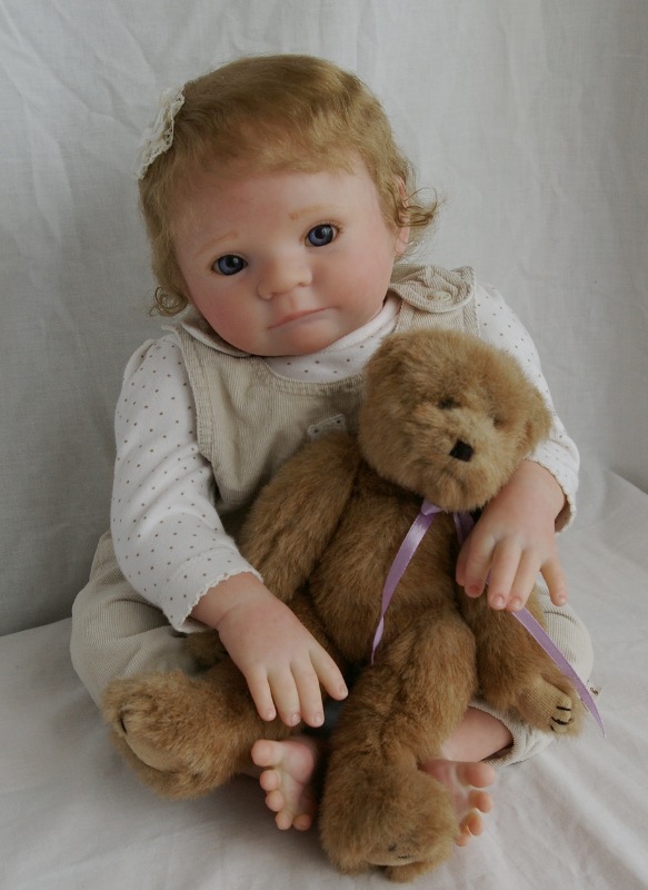 Малышка из молда Jesse — Куклы Реборн (Reborn): домашние фото