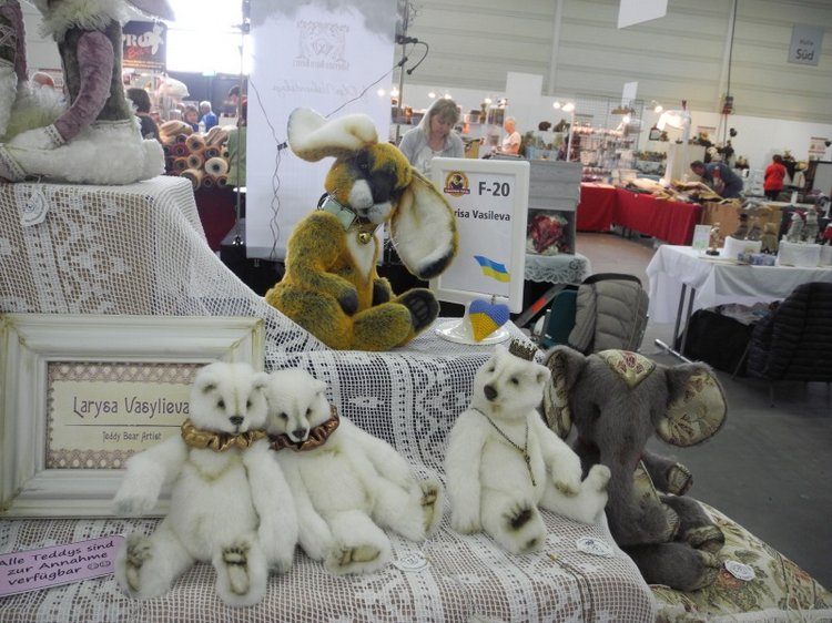 Выставка кукол и мишек в Мюнстере, Германия 28.04.2018-29.04.2018 год Часть первая