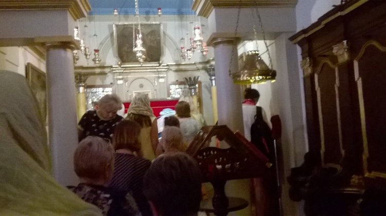 Посещение храма Панайя Спилиотисса («Богородицы в пещерах»), Святой Феодоры