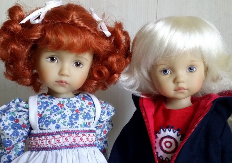 Ура! Сестрёнка приехала! Куколки от Dianna Effner Boneka