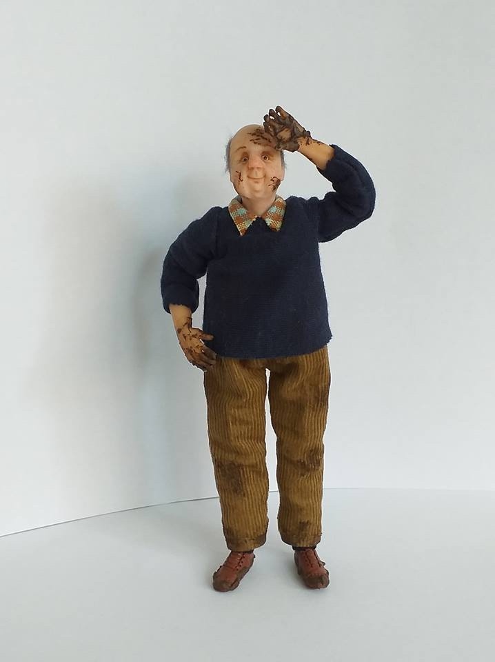 Sweet Pea Sculpts - Original Artist Miniature Dolls and Figurines made from Polymer Clay - часть 1