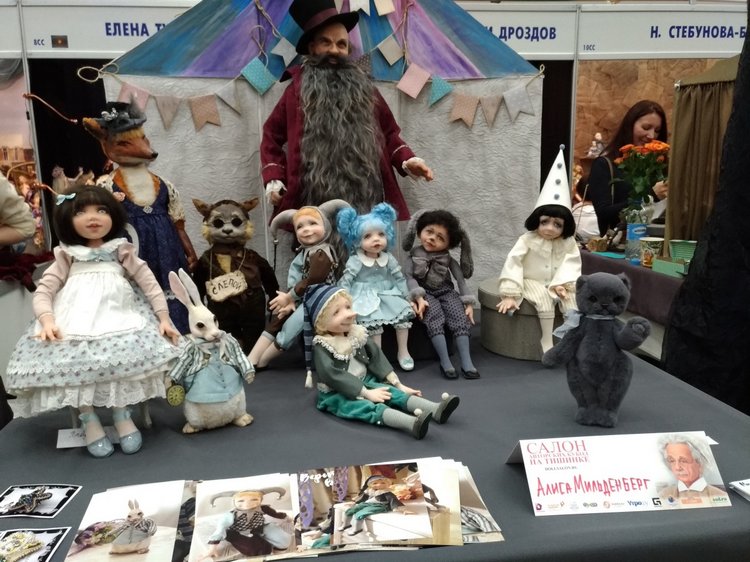 XV Международный Салон Авторских кукол на Тишинке моими глазами. Часть III, завершающая