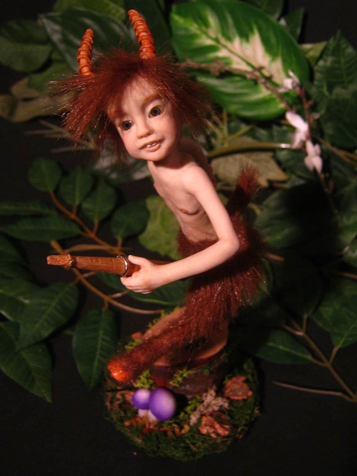 OOAK Creations Fairy - Dolls in Polymer Clay - Fimo by Paola Erriu - Авторские скульптуры из полимерной глины