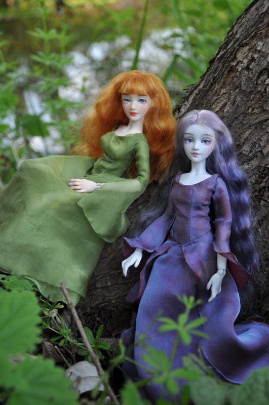 Две Розочки. Шарнирные куклы от SisterFox