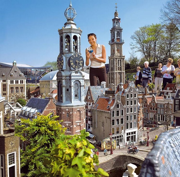 Парк миниатюр Madurodam Голландия