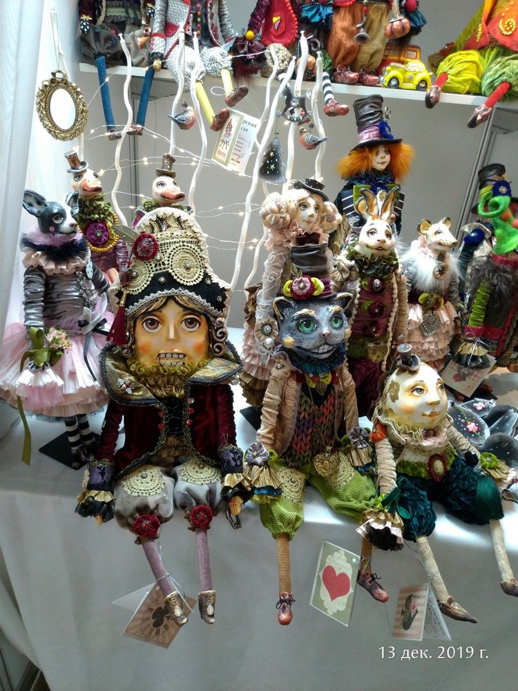 X Международная выставка "Искусство куклы" в Гостином дворе. Часть 1