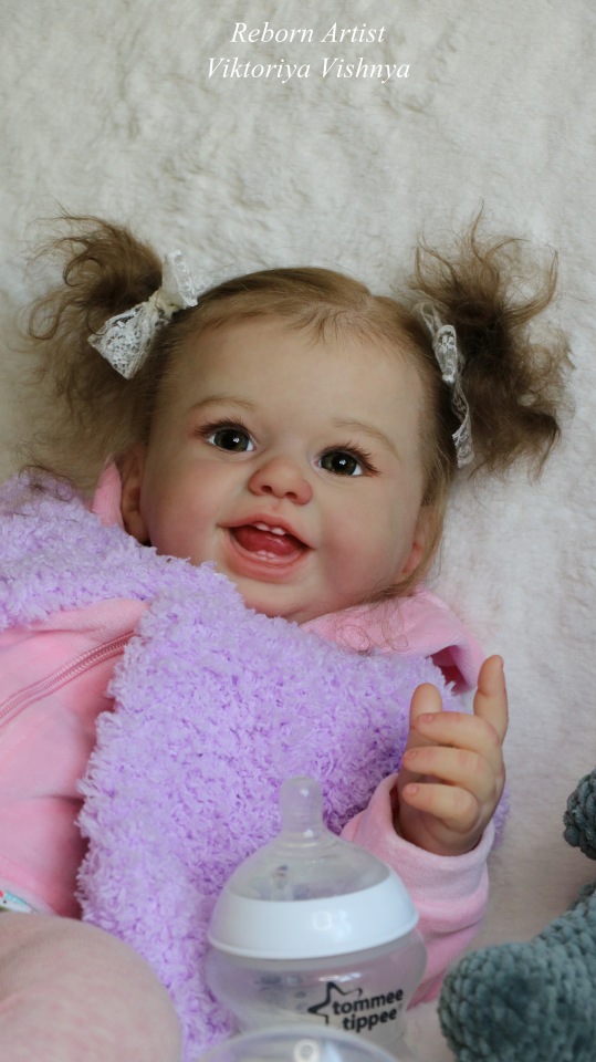 Малышка Хулиганка... куколка реборн Виктории Вишни