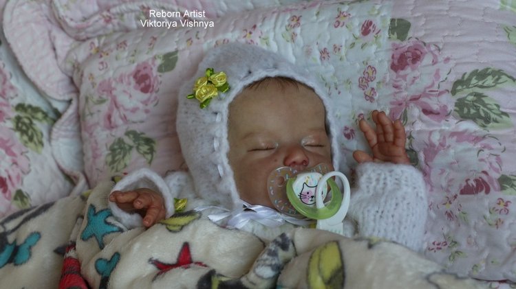 Далила... малышка реборн Виктории Вишни | Бэйбики Далила... малышка реборн Виктории Вишни