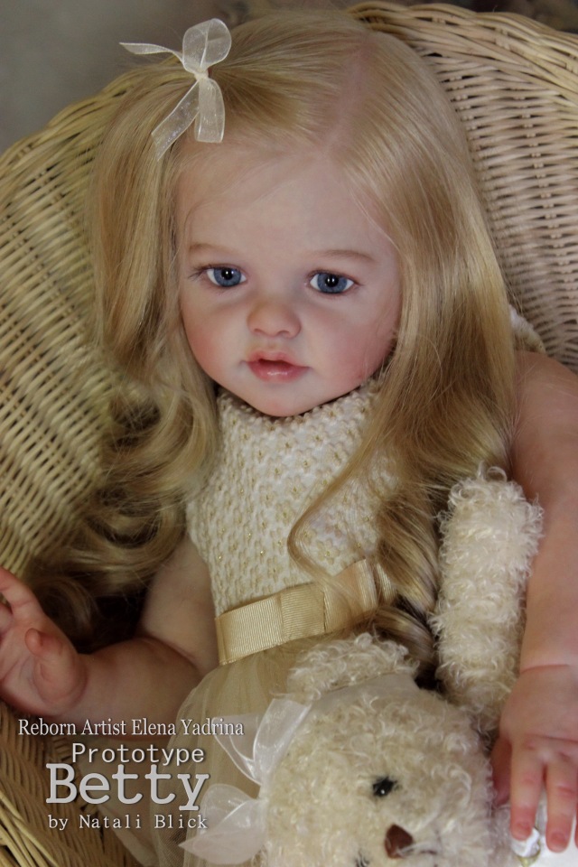 Прототип Betty от Natali Blick. Моя версия. Куклы реборн Елены Ядриной