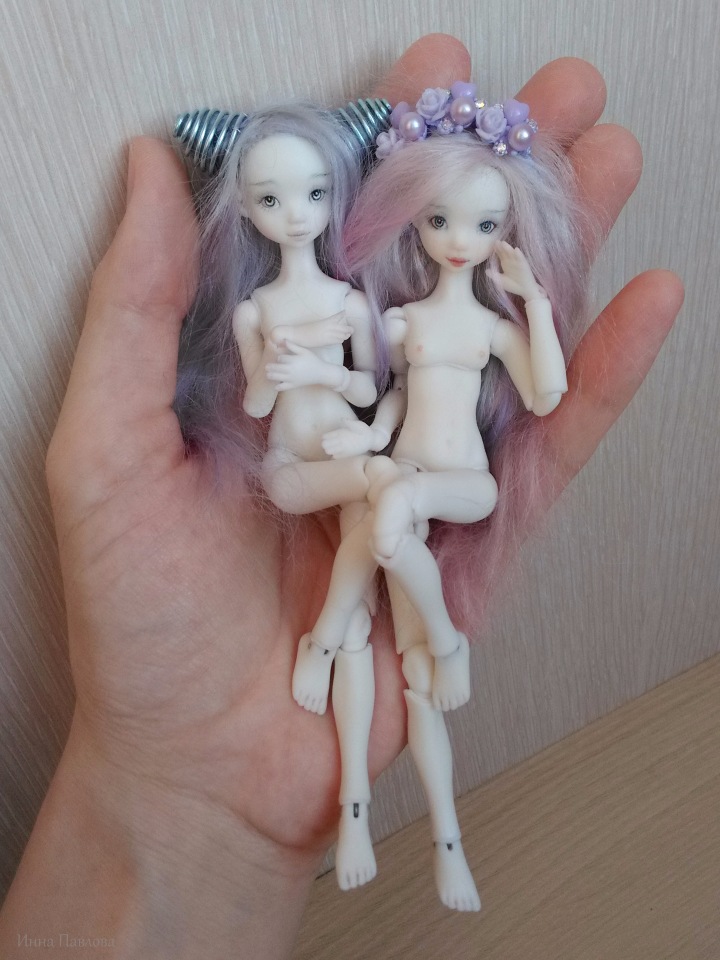 Первые фарфоровые шарнирочки