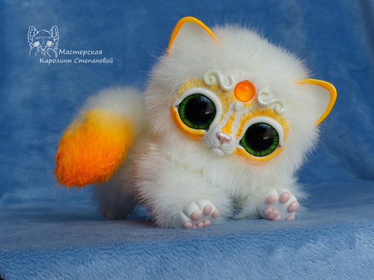 Котик Мирис играет с утенком и совятами (фото 9)