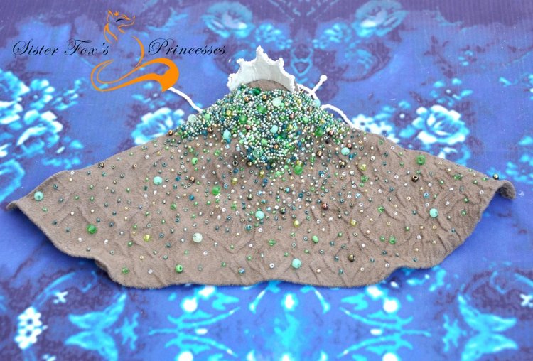 Фарфоровая шарнирная кукла Царевна-лягушка от SisterFox